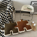 Puzzle Check Decorative Pillows