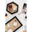 Wood Frame Rattan Cane webbing design