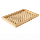 rectangle Wood Frame Rattan Cane webbing design