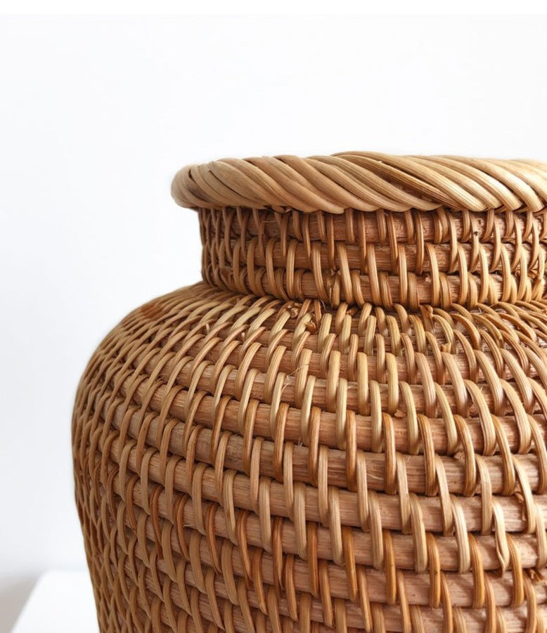 Letifly Rattan Vase - Thumbnail 2
