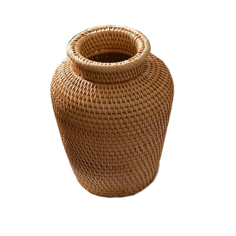 Letifly Rattan Vase