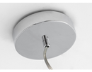 Lampe à suspension LED en acrylique à couches de couleurs rétro