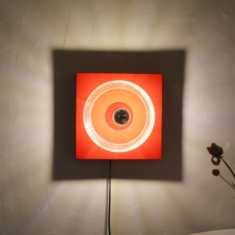 Retro Square Space Age Wall Lamp – Letifly Lights & Decor
