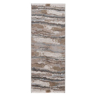 Riley Watercolor Abstract Stripe Woven Area Rug