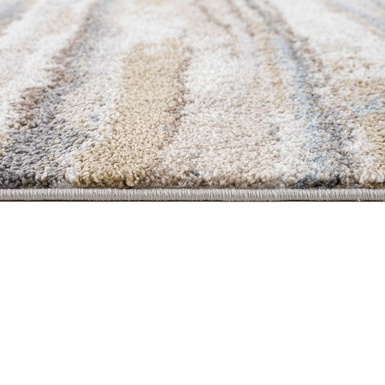Riley Watercolor Abstract Stripe Woven Area Rug