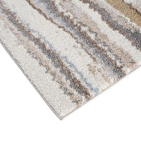 Riley Watercolor Abstract Stripe Woven Area Rug