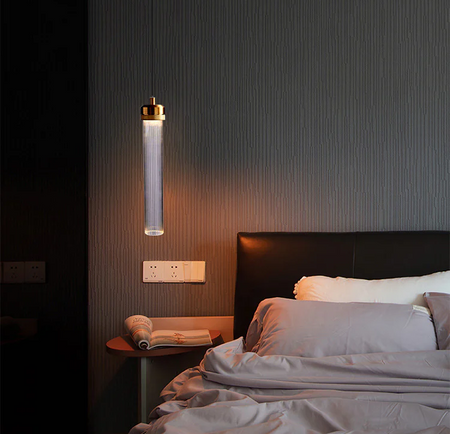 Ripple Drop Tube LED Pendant & Chandelier Light – Letifly Lights & Decor