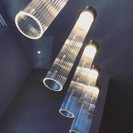 Ripple Drop Tube LED Pendant & Chandelier Light – Letifly Lights & Decor