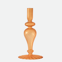 Glass Candlestick Crystal Glass Candle Holders