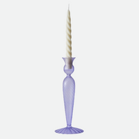 Glass Candlestick Crystal Glass Candle Holders