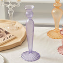 Glass Candlestick Crystal Glass Candle Holders