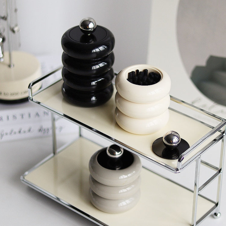 Sleek Rounds Storage Box: Stylish Organizer for Sundries | Eco-Friendly ...