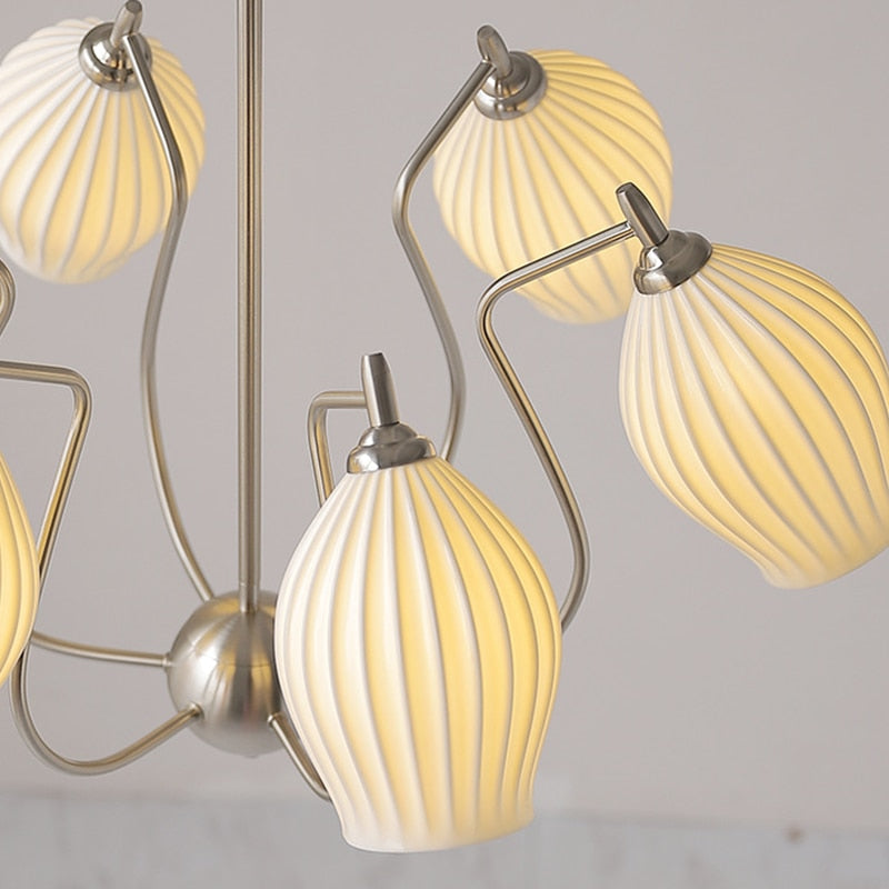 Modern British Luxury Ceramic Chandelier Pendant Lamp