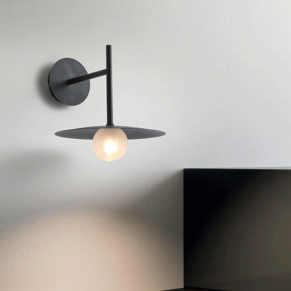 Wall Lamp LED Lighting Home Decoration  Disk Mid century Modern Minimalist Iron Lamp