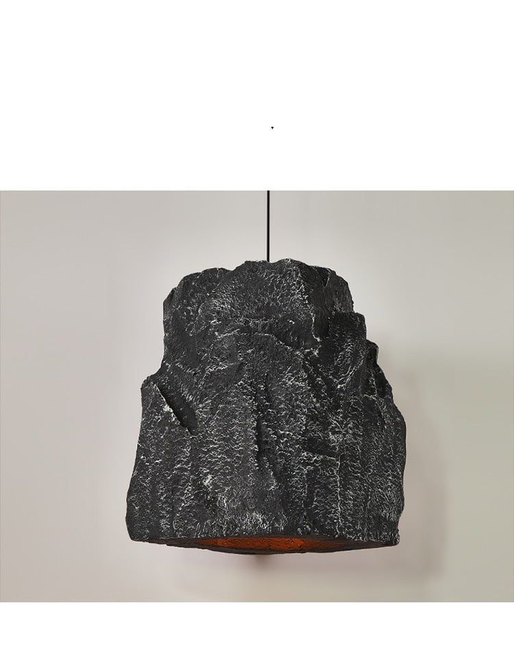 Lava Rock LED Pendant Lamp