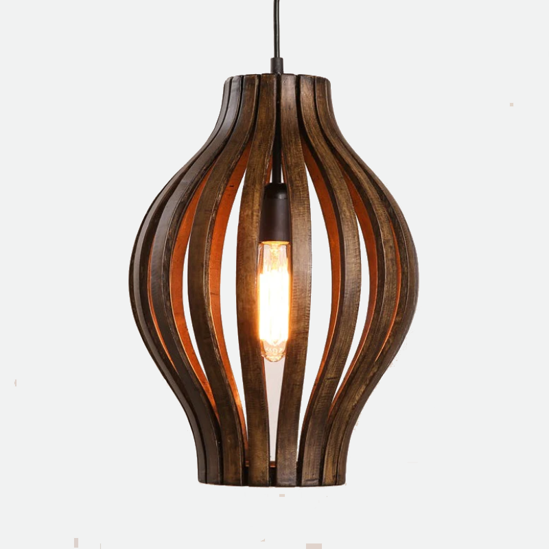 Wooden LED Pendant Lamp