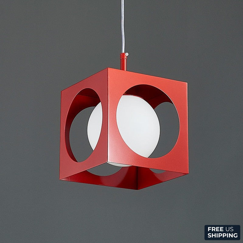  Midcentury Red Ceiling Pendant Lights 