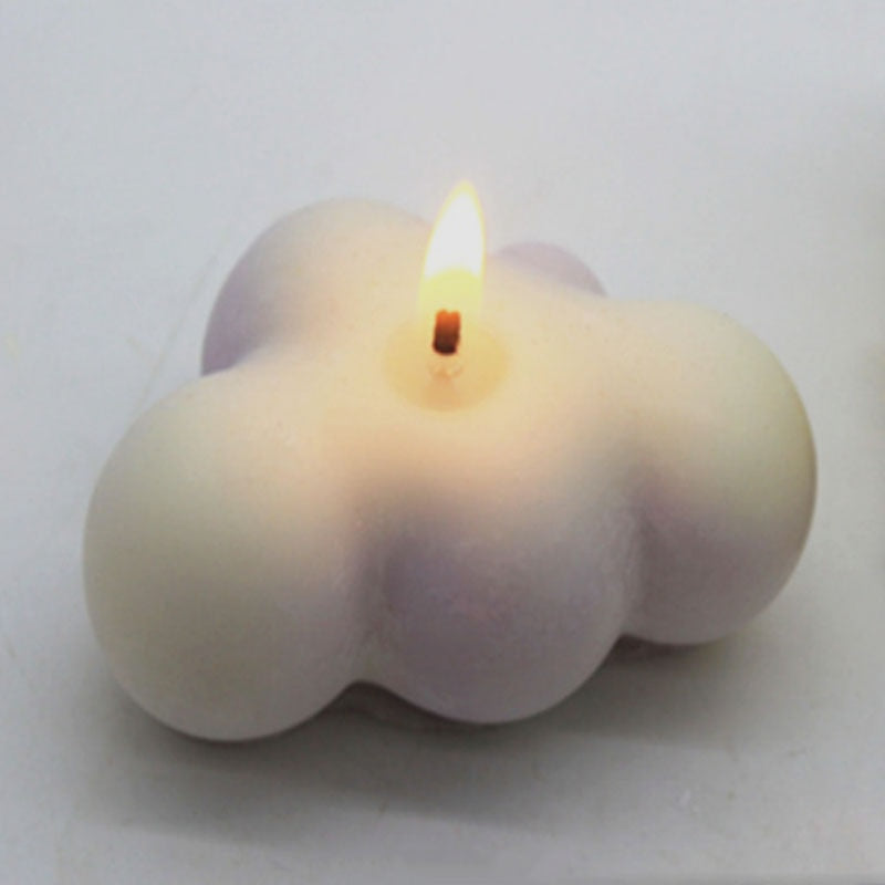 Cloud Colorful Scented Candle Decorative Holiday Gift