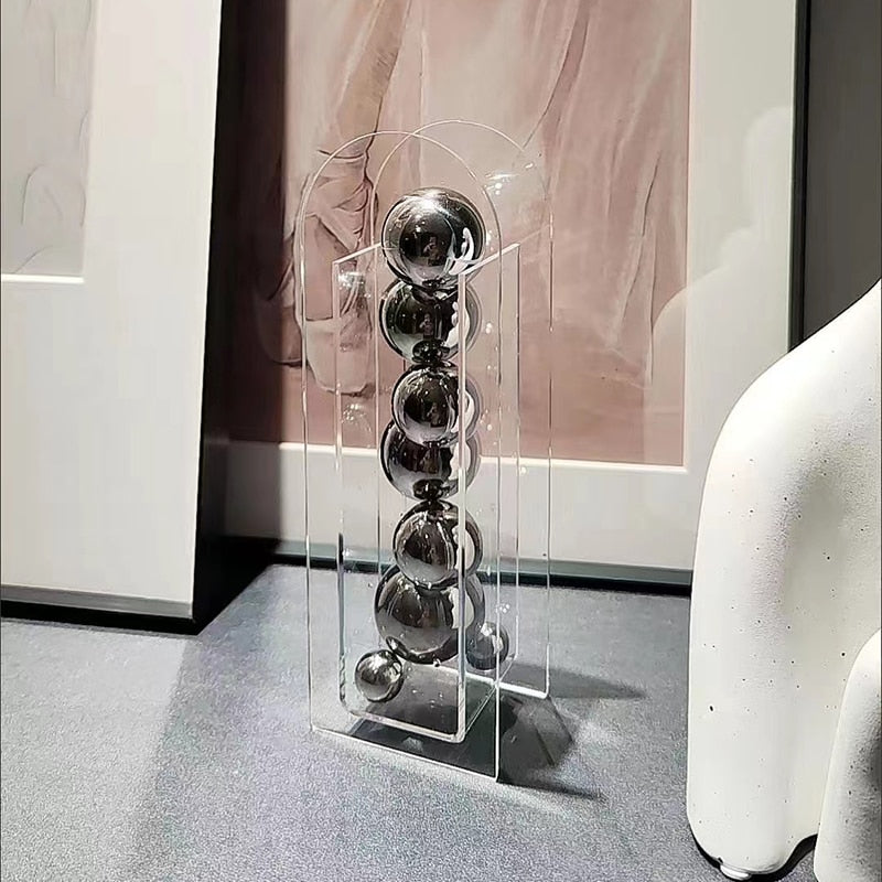 Unique Acrylic Transparent Flower Vase 