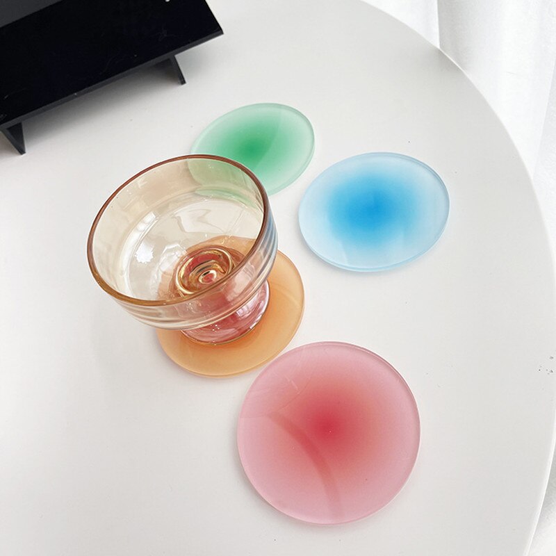 Sunset Frosted Acrylic Coasters