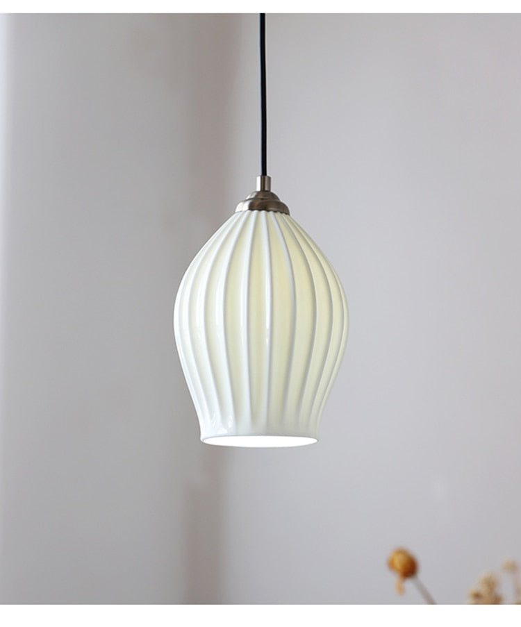 Ceramic Minimalist Pendant Lamp