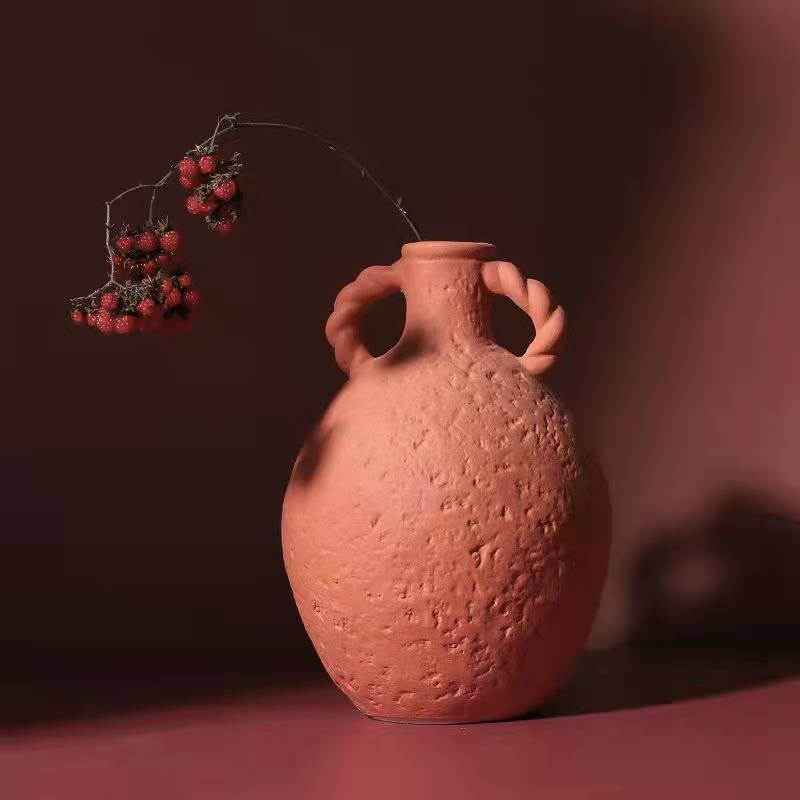 Attaya Textured Ceramic Vase