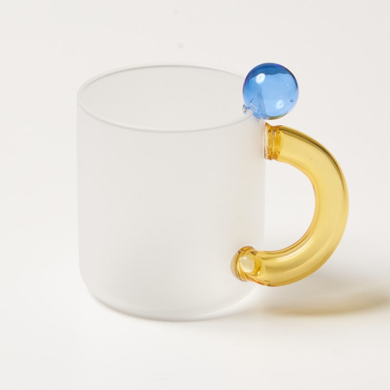 Goldie Fiesta Frosted Glass Mug