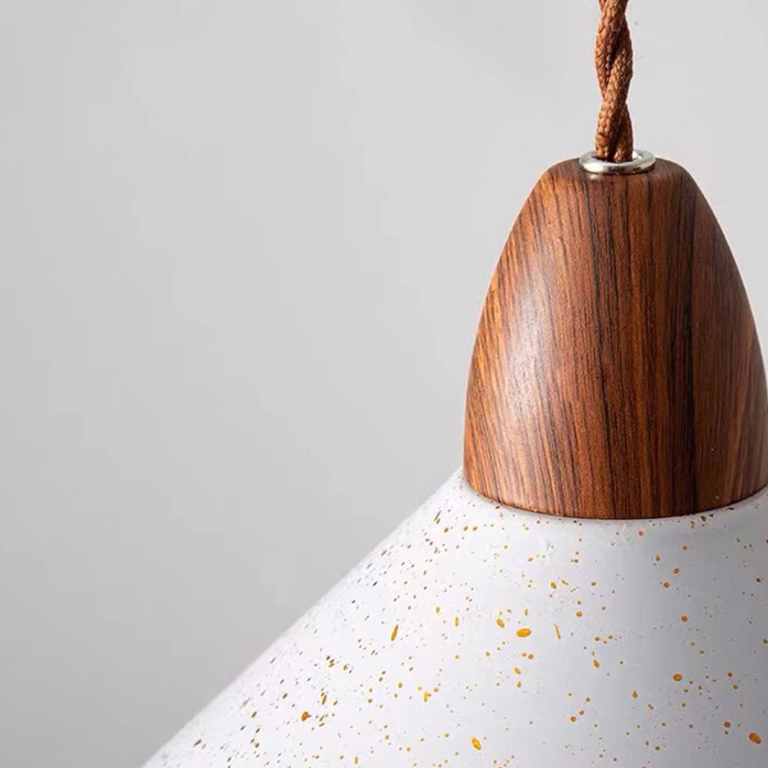 Wood Cream Wall Lamp LED Lighting 