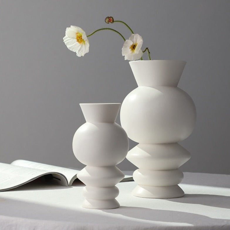 Modern Round Porcelain ceramic vase