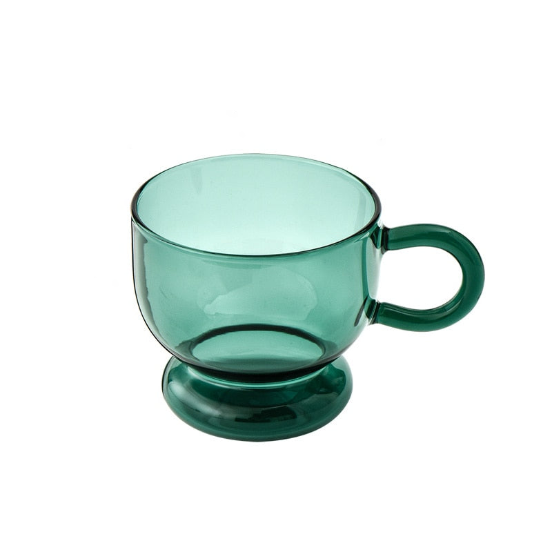 Double Wall Colored Glass Mug - Letifly Gifts Ideas