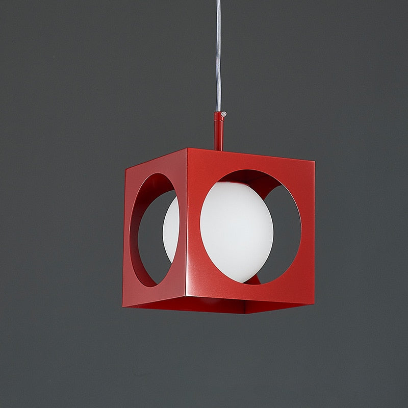 Midcentury Red Ceiling Pendant Lights 