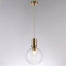 Clear Glass Pendant Light 