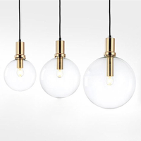 Clear Glass Pendant Light 