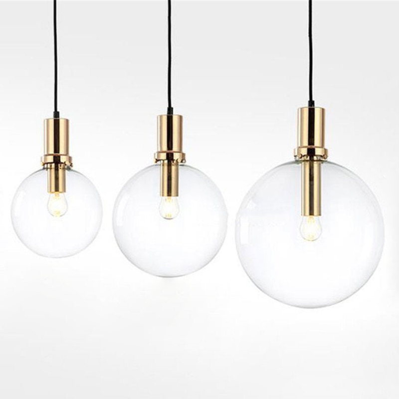 Clear Glass Pendant Light 