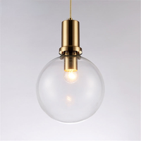 Clear Glass Pendant Light 