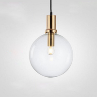 Clear Glass Pendant Light 