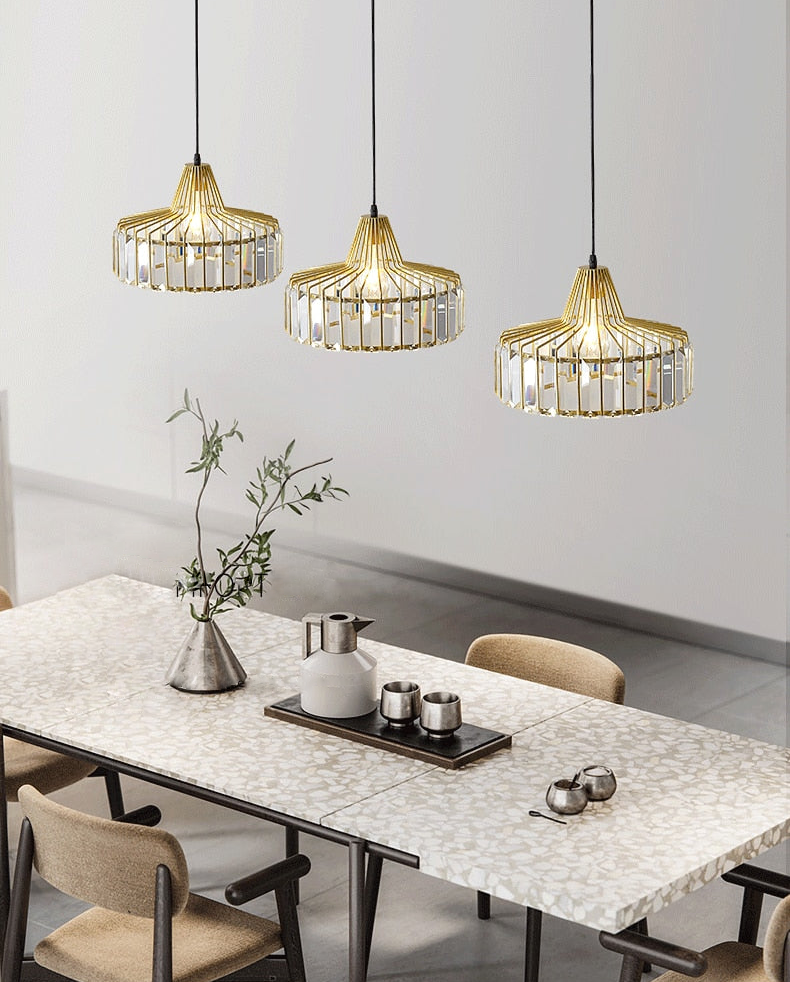 Ceiling Light LED Chandelier Crystal Lamp for Home Decoration