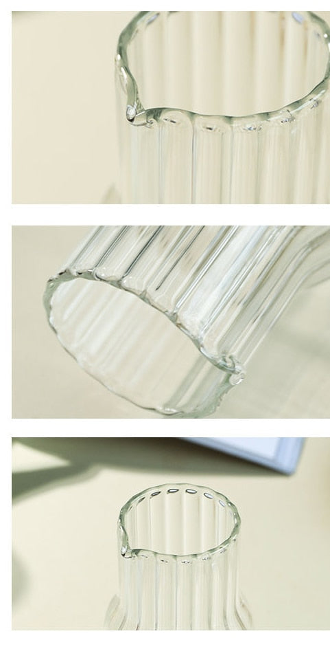 Glass Bottle Pitcher Drinkware Set 