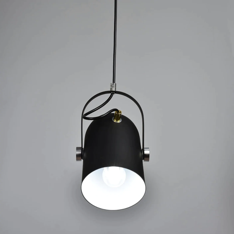 Post Modern Color Metal Spotlight Home Lighting and Decor Black