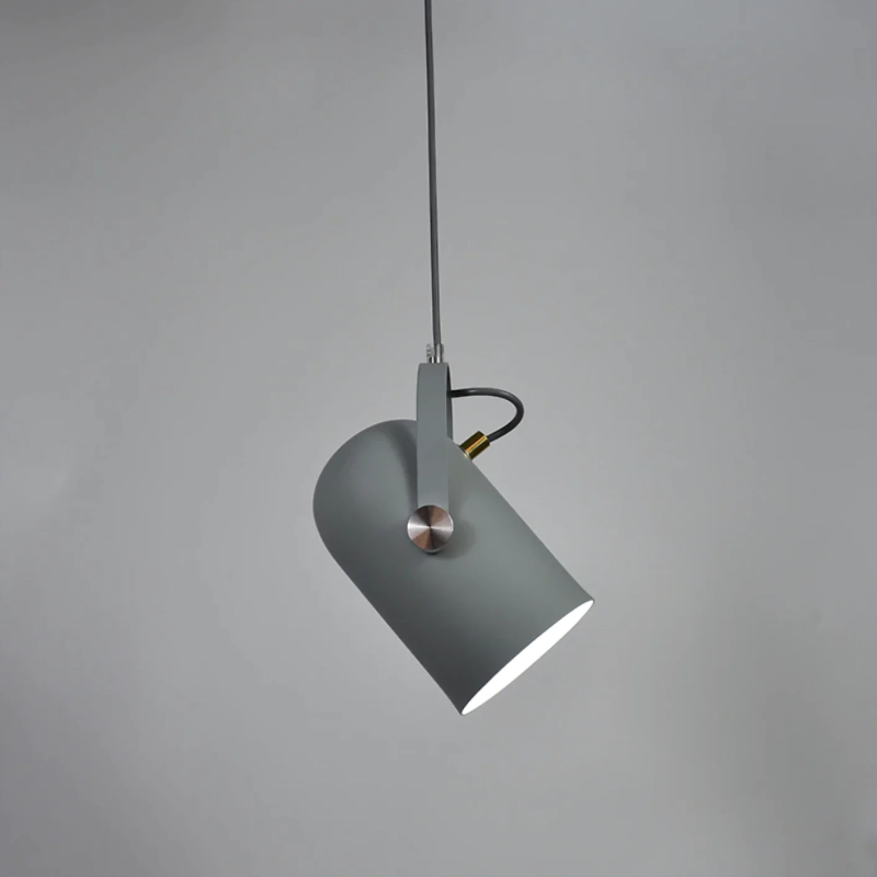 Post Modern Color Metal Spotlight Home Lighting and Decor Grey