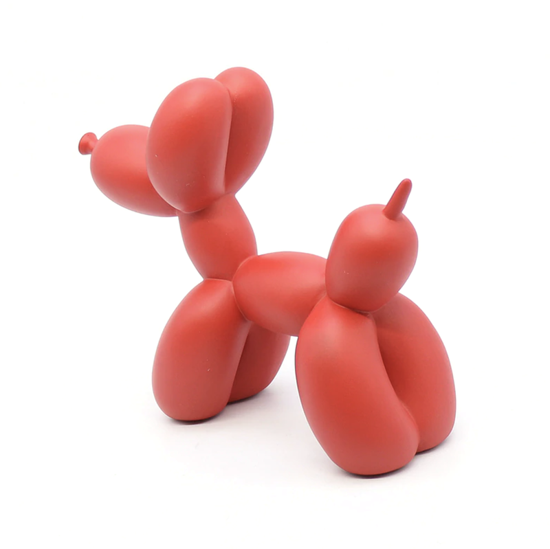 Vibrant Color Balloon Dog Sculpture
