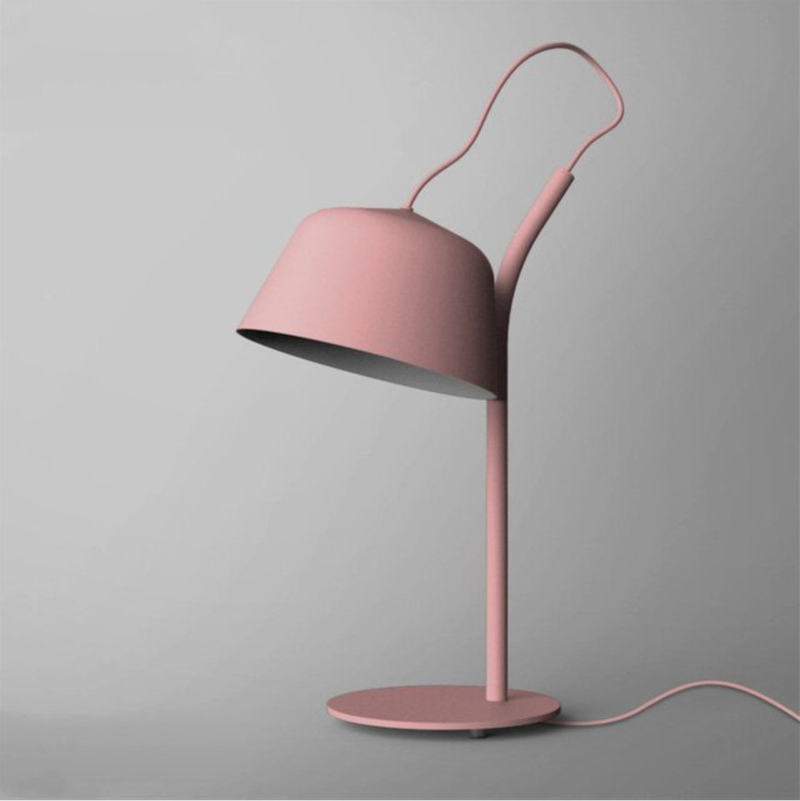 Modern Studio Colored Metal LED Table Lamp
