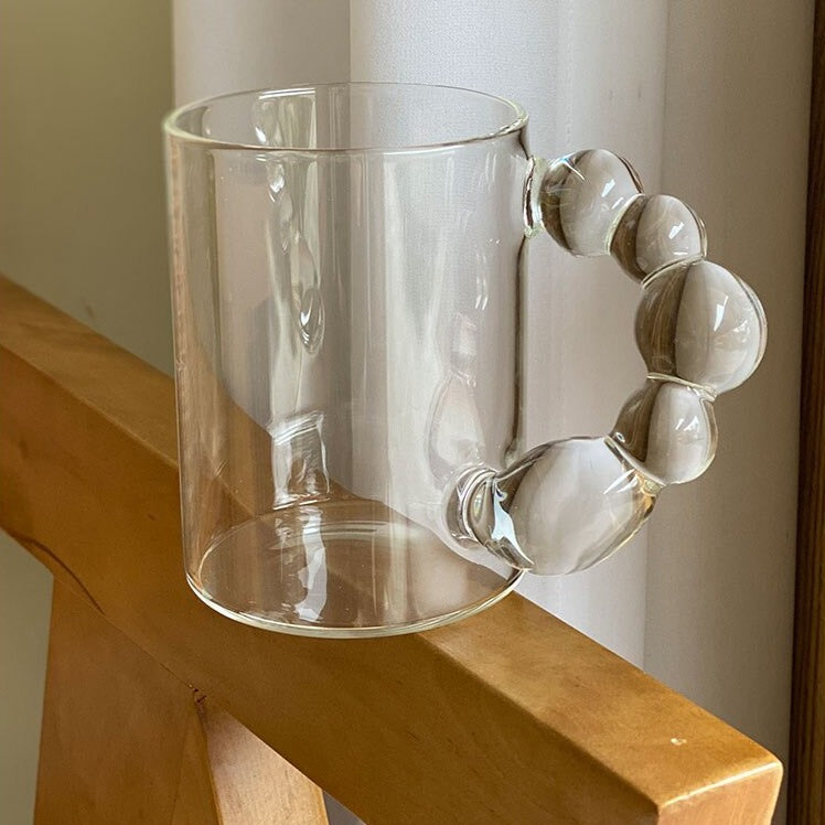Half Moon Clear Glass Cup - Letifly