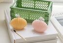 Decorative Accents Scented Candle Sea Shell Shape Soywax