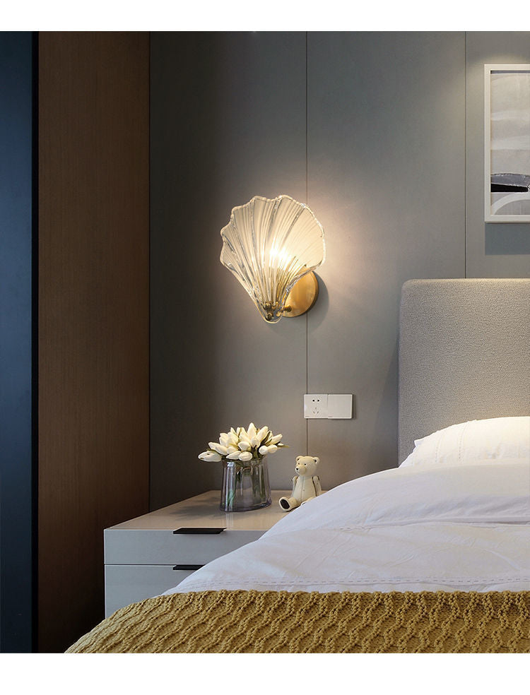 Enhance Your Space with Sea Shell Glass LED Wall Sconce – Letifly ...