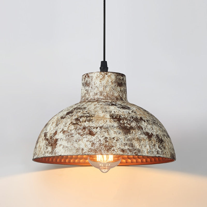 Industrial Metal Pendant LED Light Restaurant Creative Lighting