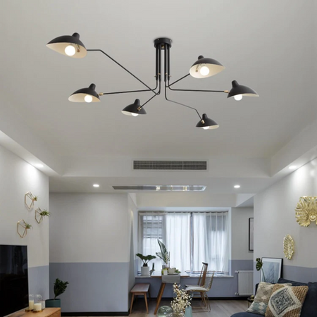 Serge Rotating Arm Ceiling light LED - LED light – Letifly Lights & Decor