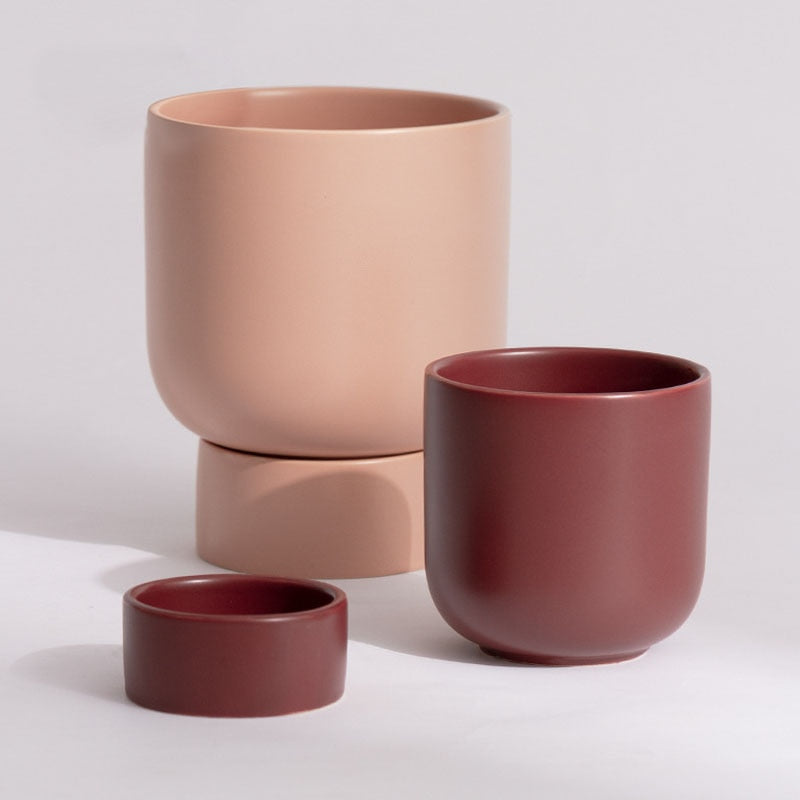 camper plant pot Stacked Camper Flower Pot