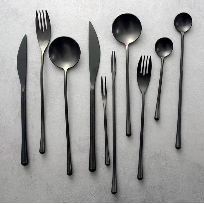 Retro Stainless Steel Cutlery Set