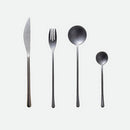 Stainless Steel Cutlery Set with Dinner Knife Fork Spoon Set Fruit Fork and Coffee Tea Spoon